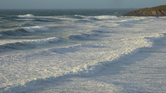 Waves on Fistral Beach
